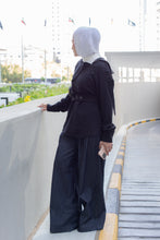 Load image into Gallery viewer, Side Collar Knit Top
