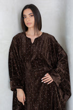 Load image into Gallery viewer, Polka Velvet Flowing Kaftan

