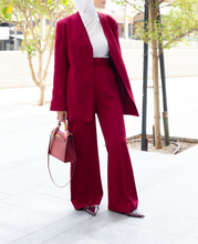 Load image into Gallery viewer, The Belted Collarless Suit
