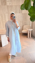 Load image into Gallery viewer, Bling Pinstripe Long Shirt
