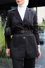 Load image into Gallery viewer, The Double Belt Suit

