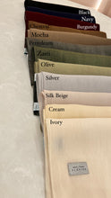 Load image into Gallery viewer, Metallic Silk Scarf
