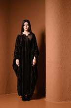 Load image into Gallery viewer, Velvet Stripes Flowing Kaftan
