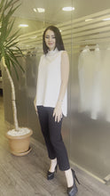 Load and play video in Gallery viewer, Cowl Neck Sleeveless Top
