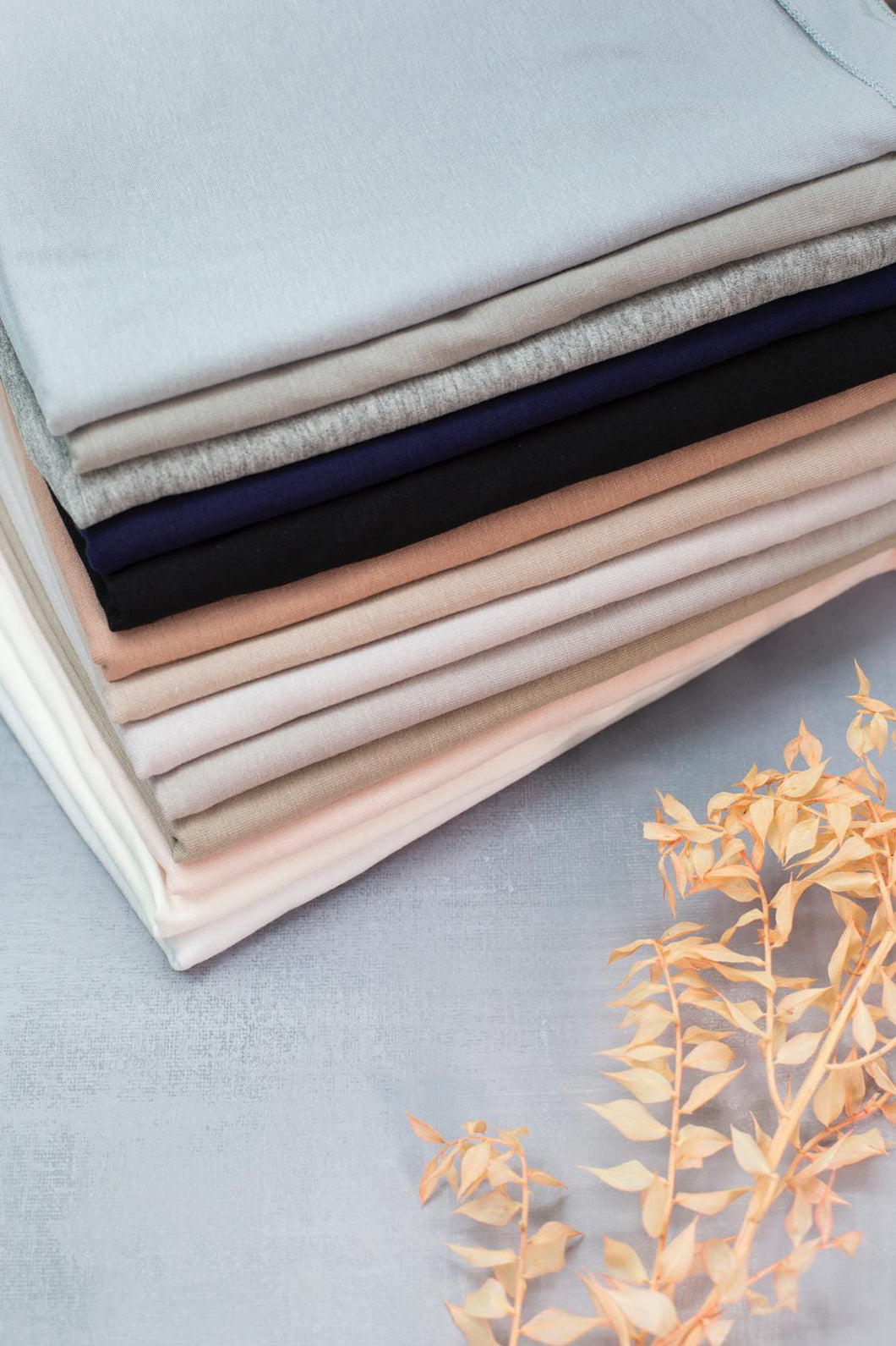 Medium Stretch Cotton Scarf - Long